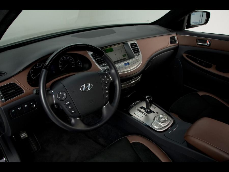  Hyundai Genesis Black Edition by DUB Magazine 2008 года  (фото 7 из 15)